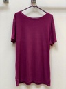 Tyrian Purple relaxed T shirt