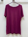Tyrian Purple relaxed T shirt