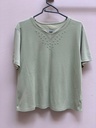 Budding Green embroidered shirt