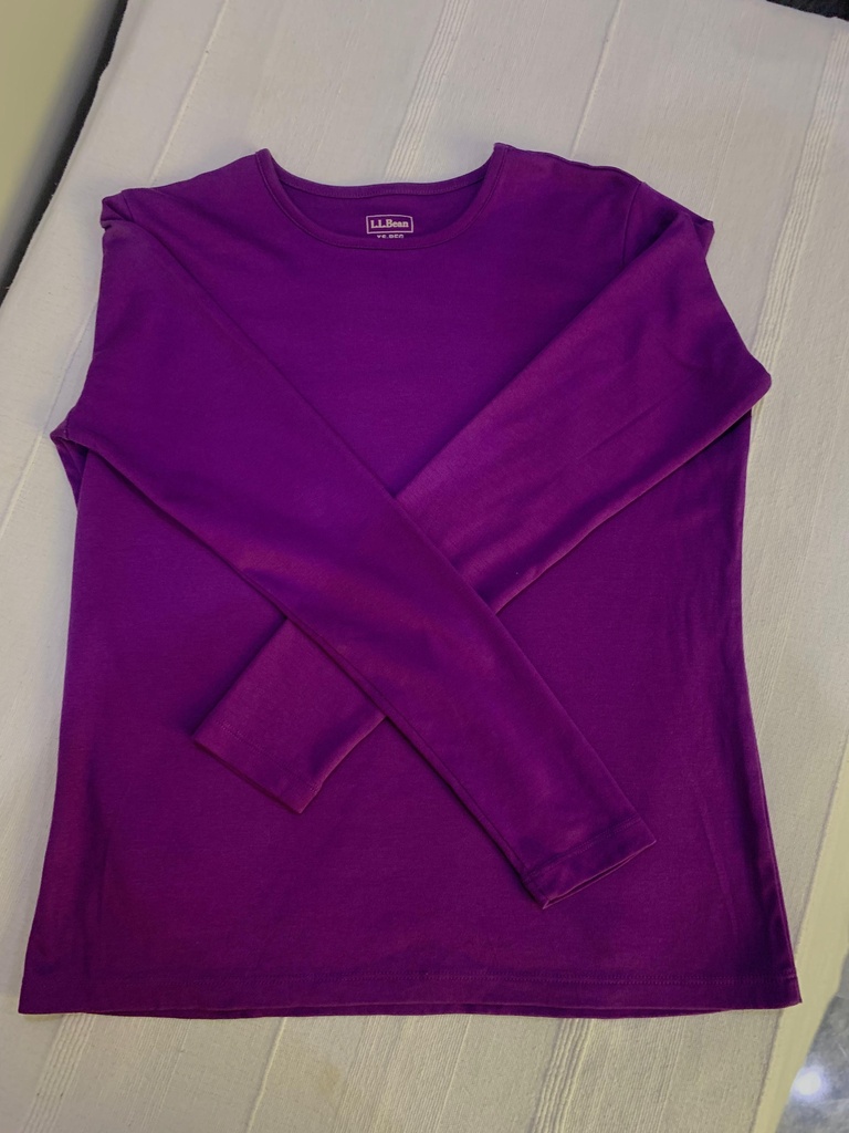 Plain Purple Basic Shirt