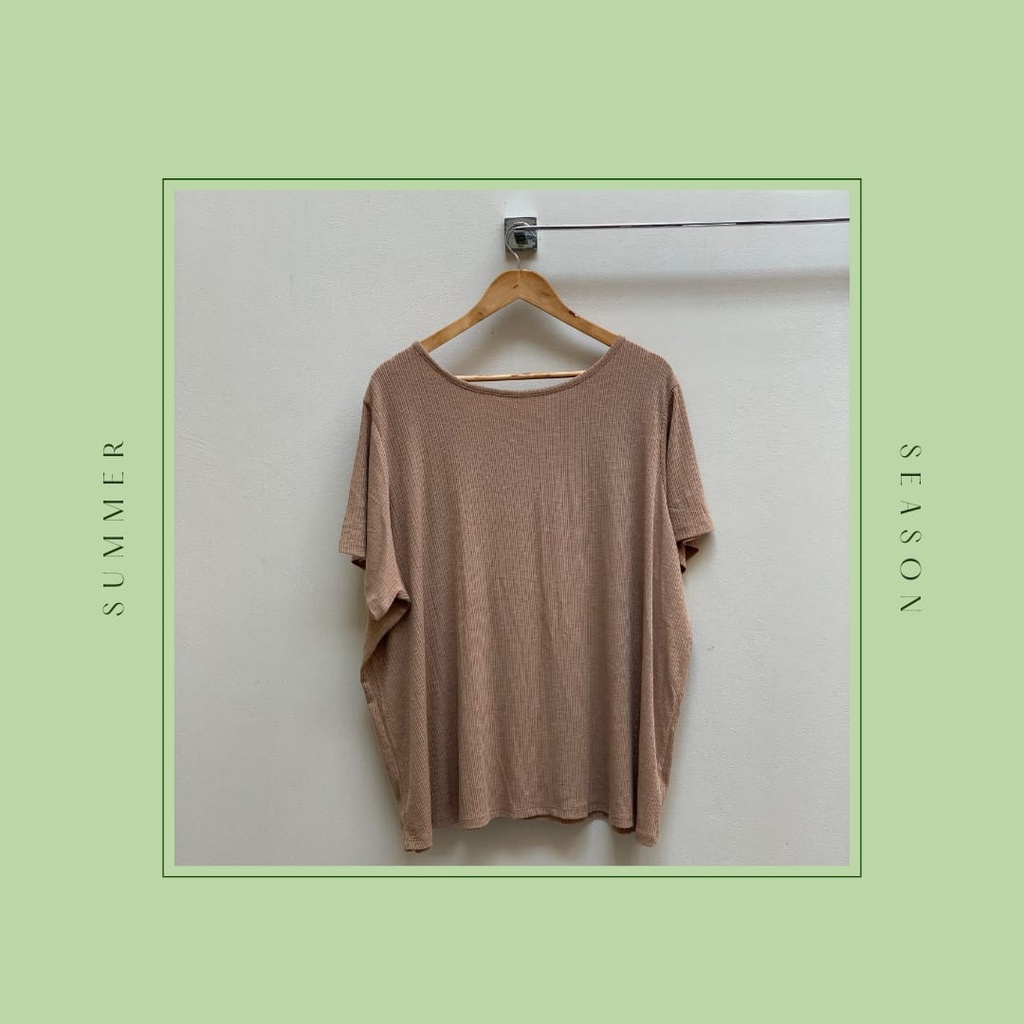 Textured Beige Top