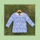 Mosaic Print Top