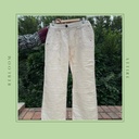 Solid Beige Pants
