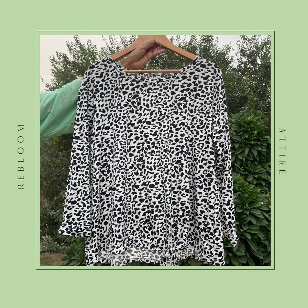 Cheetah Print Top