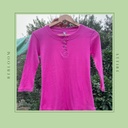 FUCHSIA SLIM FIT TOP