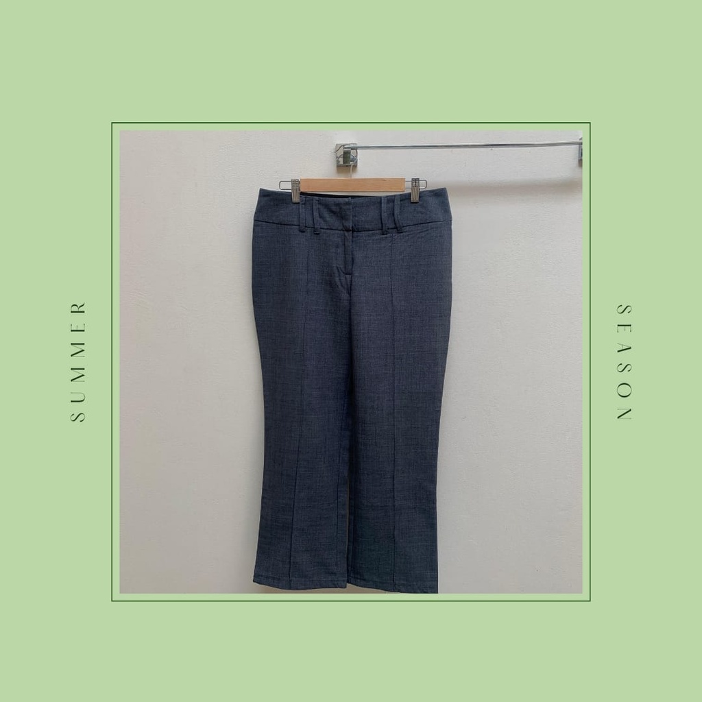 Straight Grey Pants