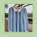 Vintage Puff Sleeves Top