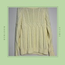 Off White Knitted Sweater