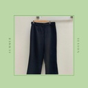 Charcoal Straight Leg Pants