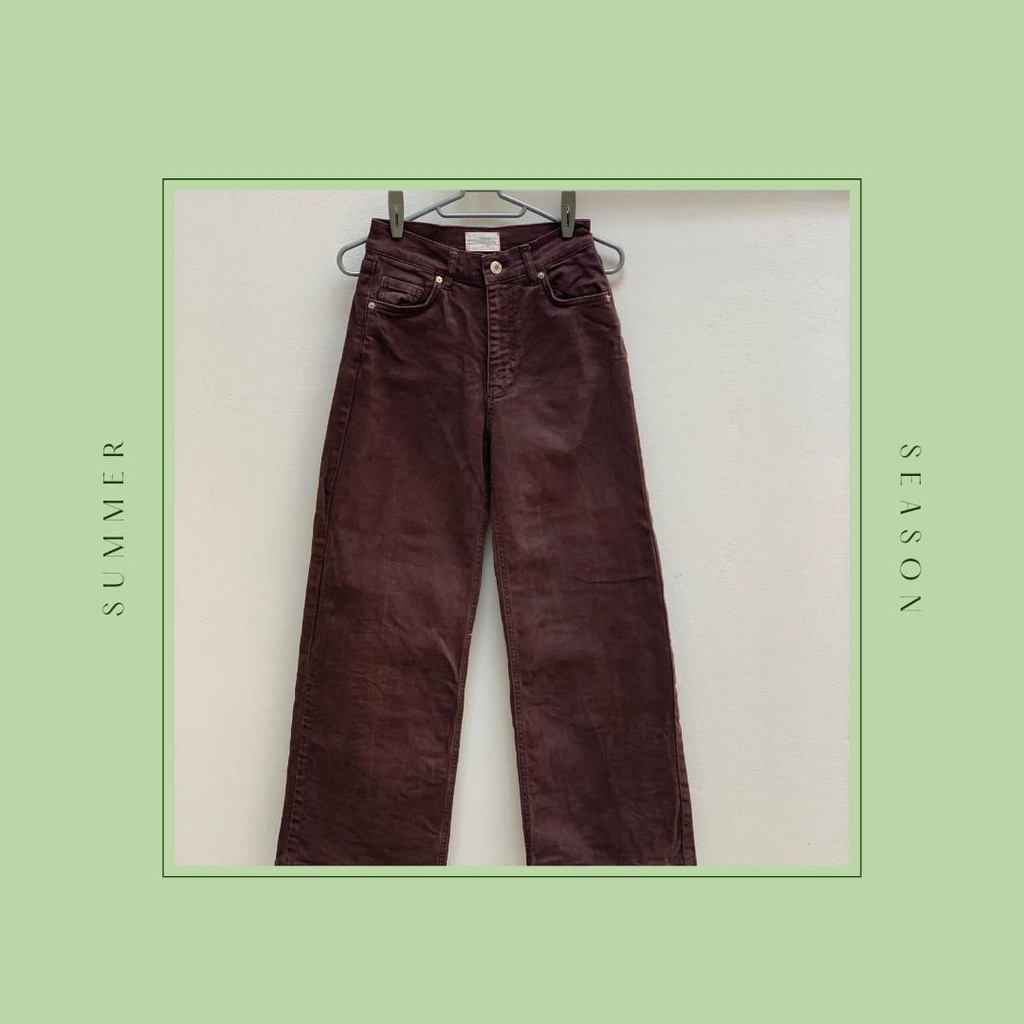 Brown baggy pants
