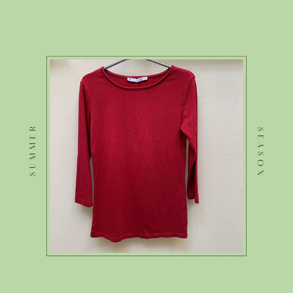 Solid Red T shirt