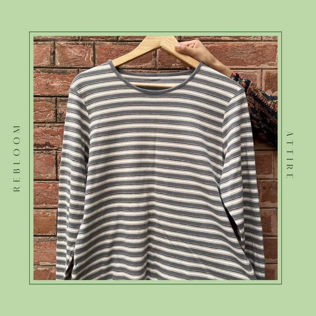 Long-sleeved Round neck top