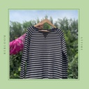 Monochrome Stripped Top