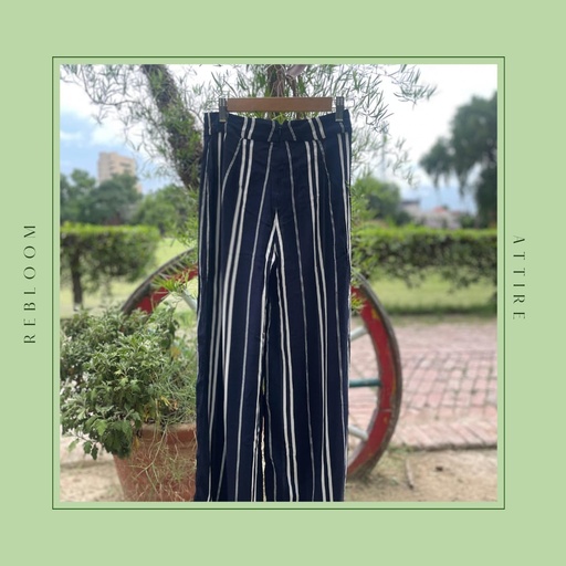 Stripped Plazo Pants
