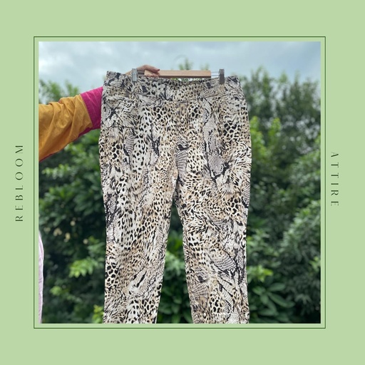 Animal Print Pants