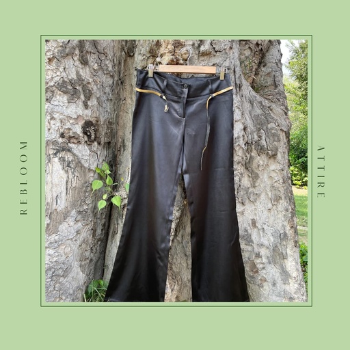 Black Silky Pants