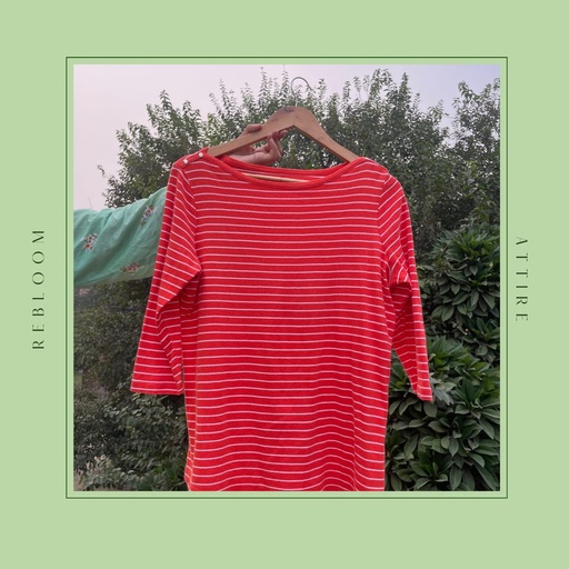 ORANGE CASUAL TOP