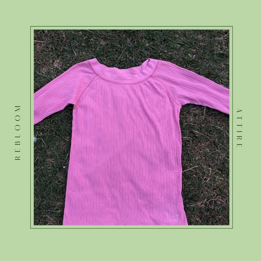PINK SKIN FIT TOP
