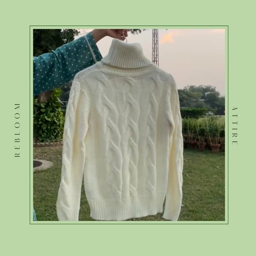 High Neck Sweater