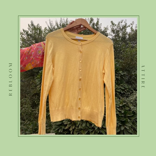 Yellow Cardigan