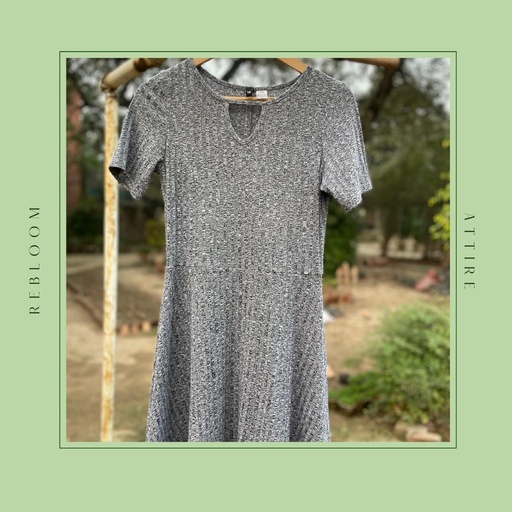 Grey Mini Dress