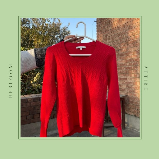 Cherry Red Sweater