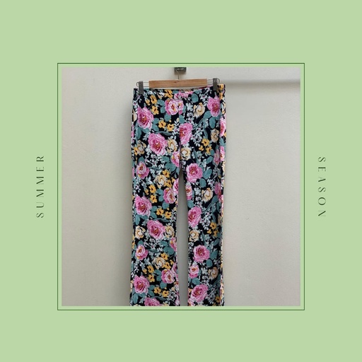 Floral Stretchable Trouser