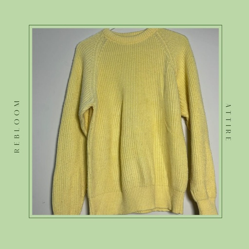 Cream Knitted Sweater