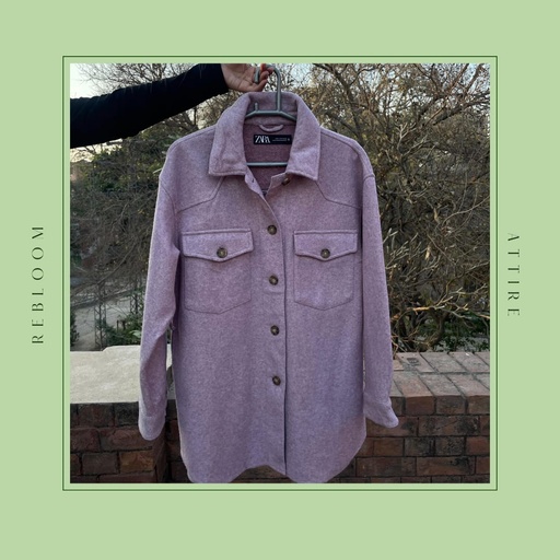 Purple Shacket 