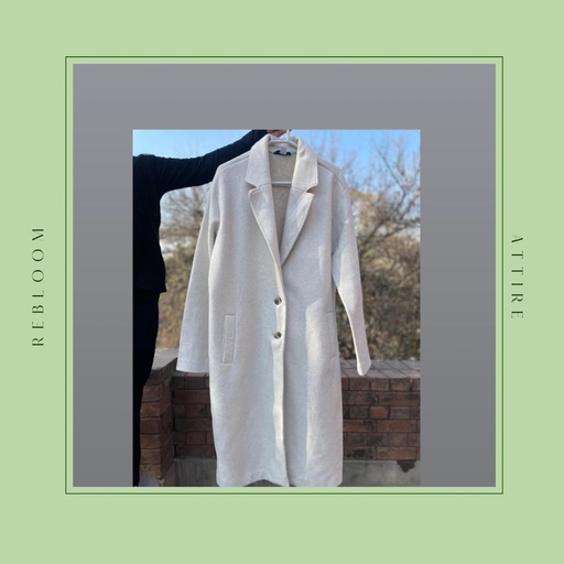 White Long Blazer