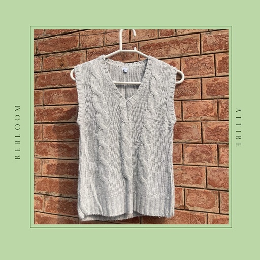 Grey Vest Sweater