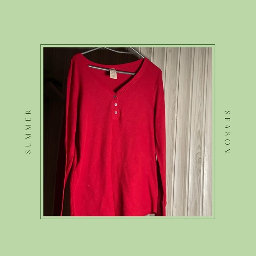 Waffle-Knit T-shirt