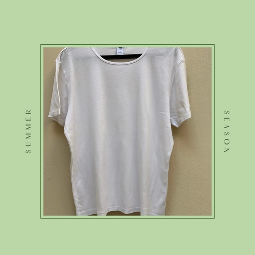 Basic White T Shirt
