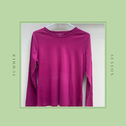Long sleeve Basic T shirt