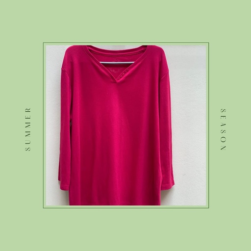 Fuchsia Pink Top
