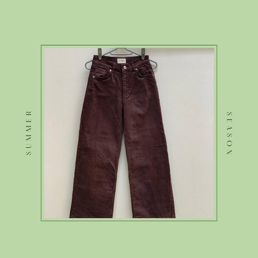 Brown baggy pants