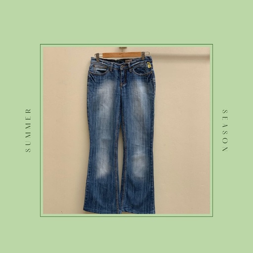 Blue flared Jeans