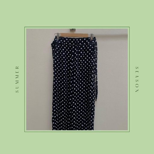 Polkadots plazzo trousers