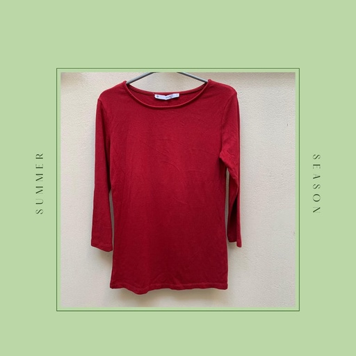 Solid Red T shirt