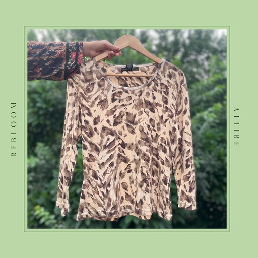 Sequin Printed Top