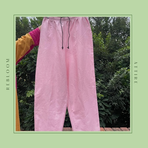 Pink Casual Pants